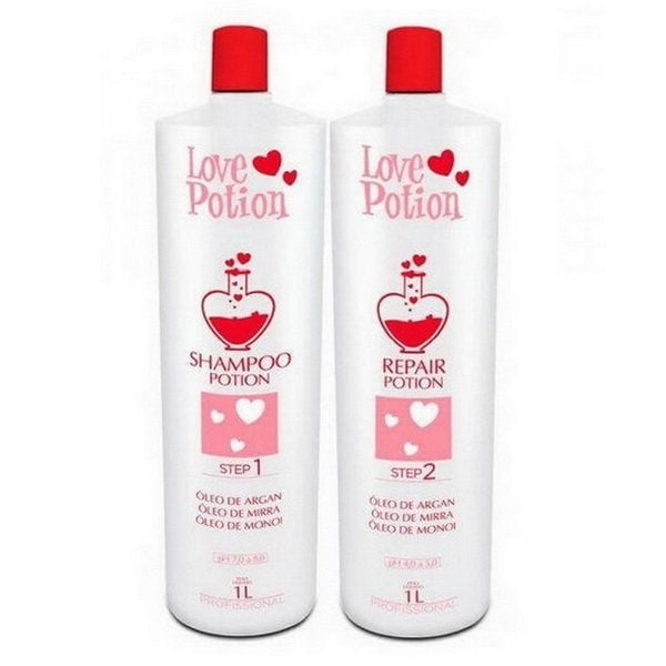 Keratin for European hair Kit 2x1000 ml